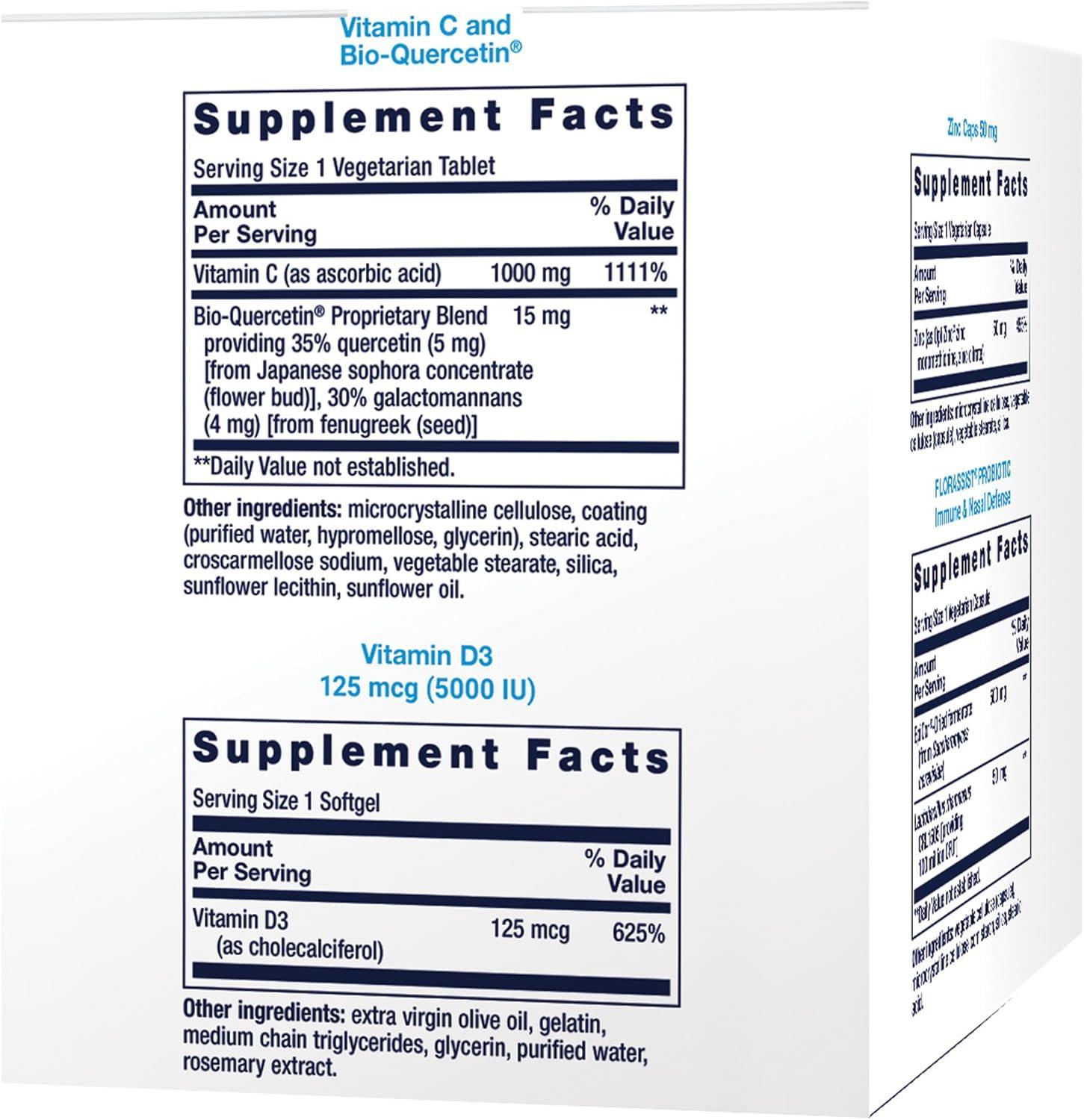 image:imageLife Extension Immune Packs with Vitamin C amp D Zinc and Probiotic 30 Packs