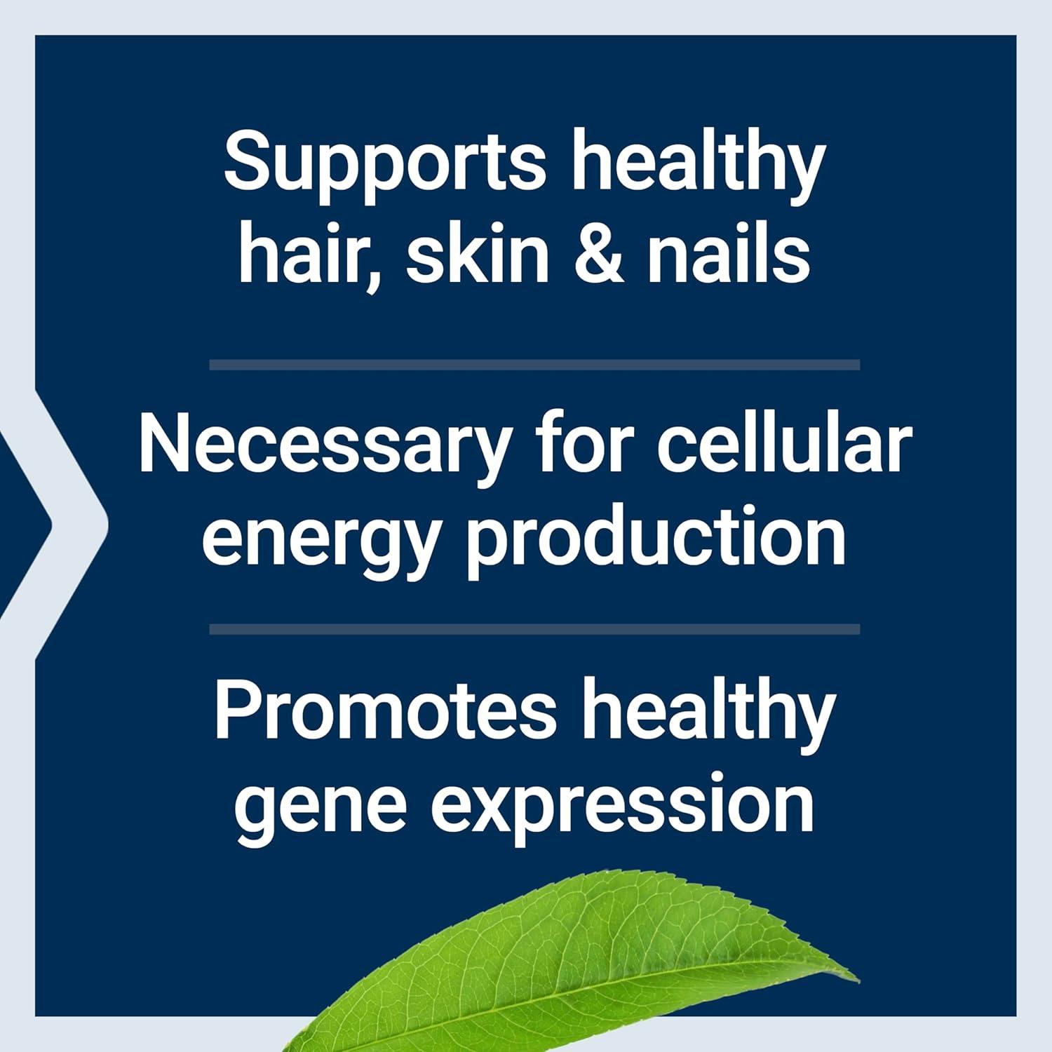 image:imageLife Extension Biotin 600 mcg Vitamin B7 Support Supplement for Beautiful Hair Nails amp Beyond GlutenFree NonGMO 100 Capsules