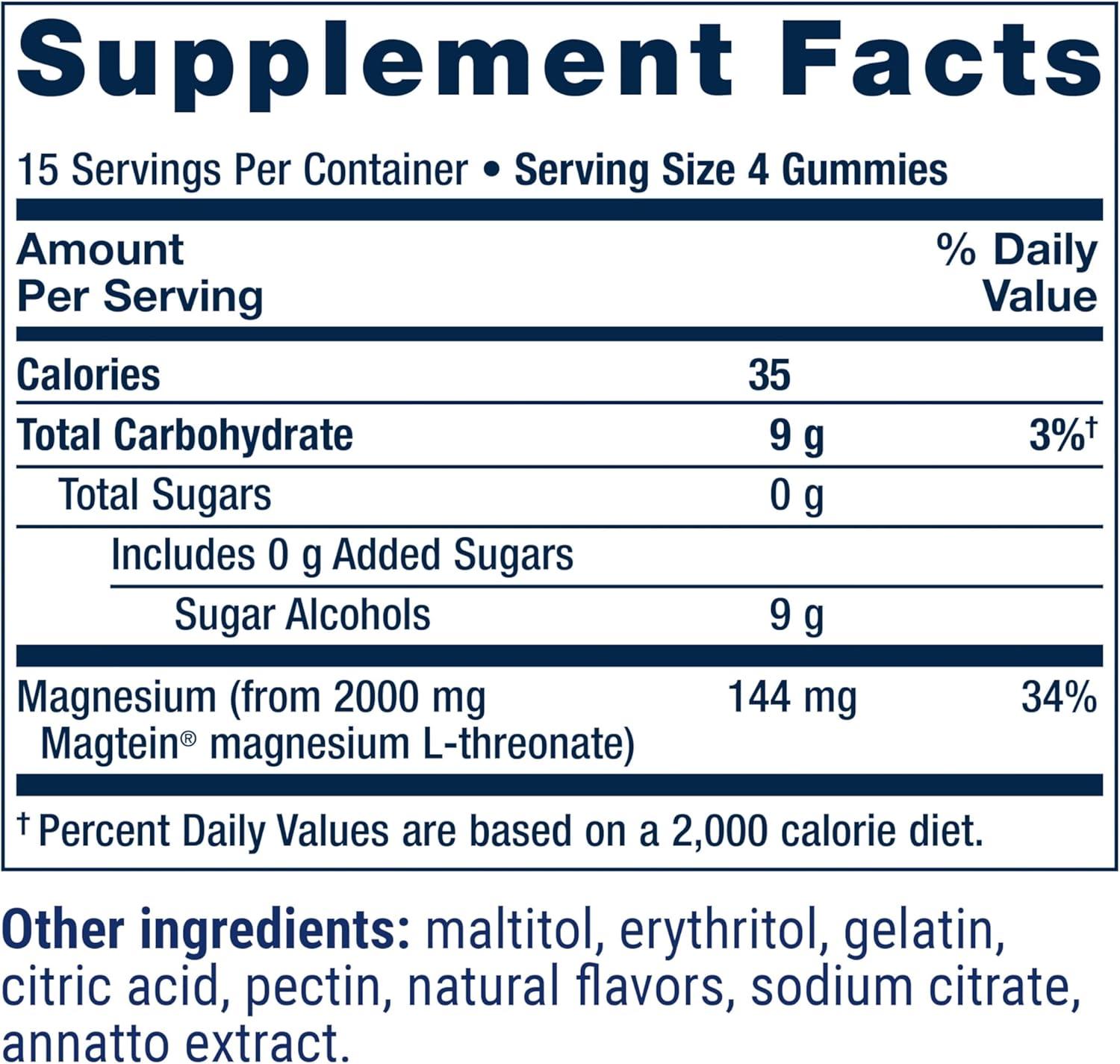 image:imageLife Extension Gummy Science NeuroMag Magnesium LThreonate Memory Support Quick Thinking cognition Magnesium Supplement GlutenFree NonGMO Orange Flavor 60 Gummies