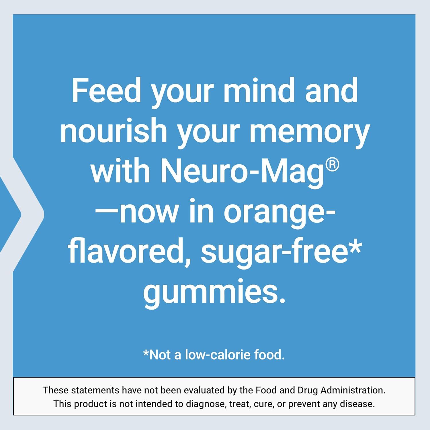 image:imageLife Extension Gummy Science NeuroMag Magnesium LThreonate Memory Support Quick Thinking cognition Magnesium Supplement GlutenFree NonGMO Orange Flavor 60 Gummies