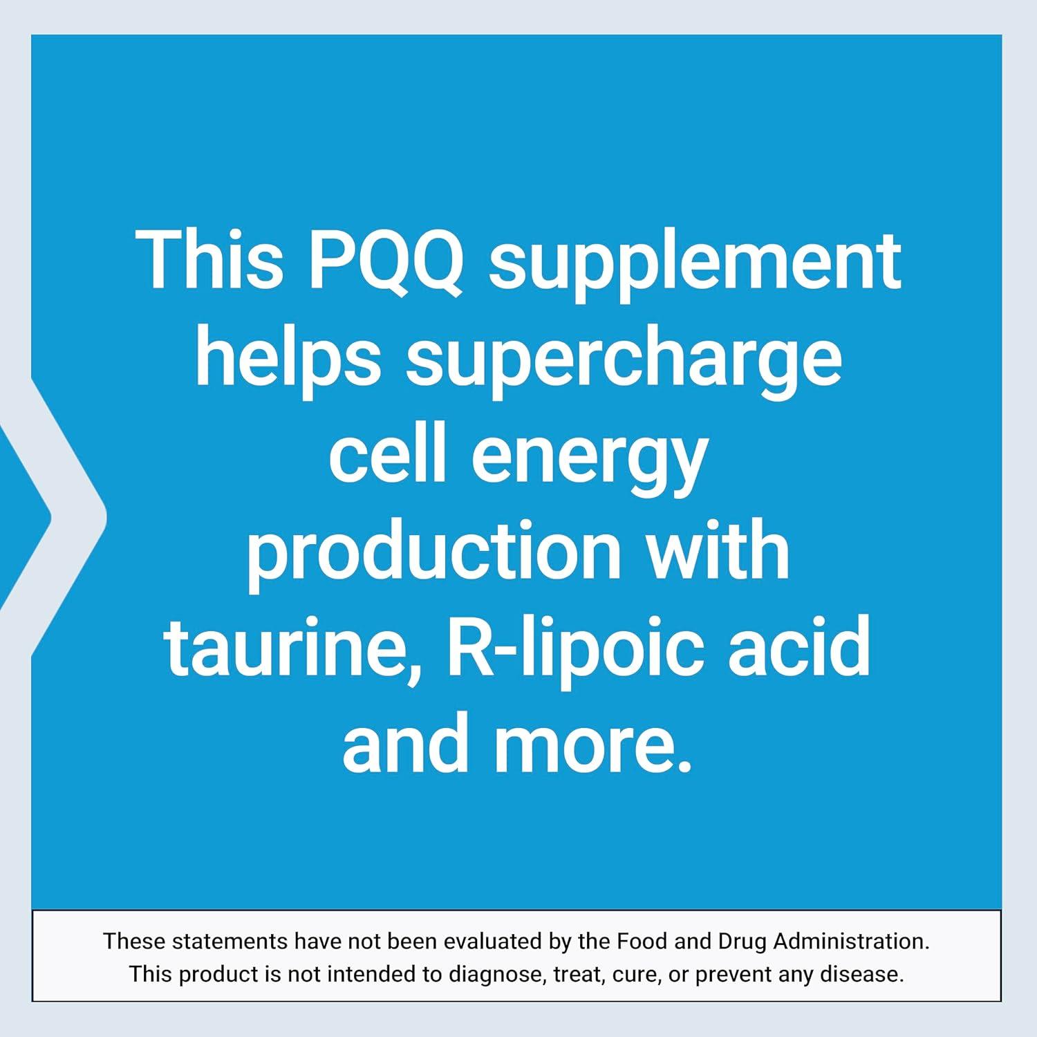image:imageLife Extension Mitochondrial Energy Optimizer with PQQ Energy Supplement for Healthy Mitochondria With Taurine Vitamin B Pyrroloquinoline Quinone GlutenFree NonGMO 120 Vegetarian Capsules120 Count Pack of 1