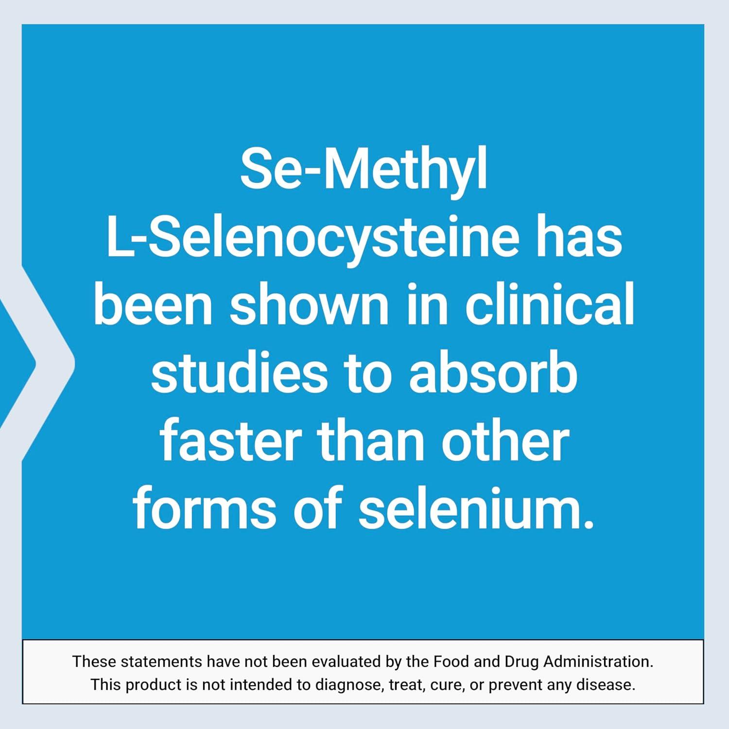 image:imageLife Extension SeMethyl LSelenocysteine Advanced Form of Selenium antioxidant Defense Cellular Health Healthy Aging Vegetarian GlutenFree NonGMO 90 Capsules