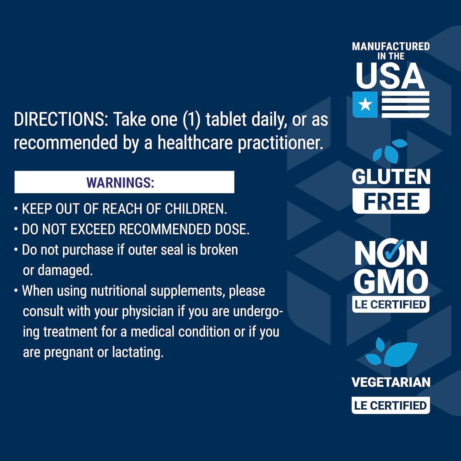 image:imageLife Extension Vanadyl Sulfate Trace Mineral Vanadium Healthy glycemic Balance Healthy Metabolism Hormone Function GlutenFree NonGMO Vegetarian 100 Tablets