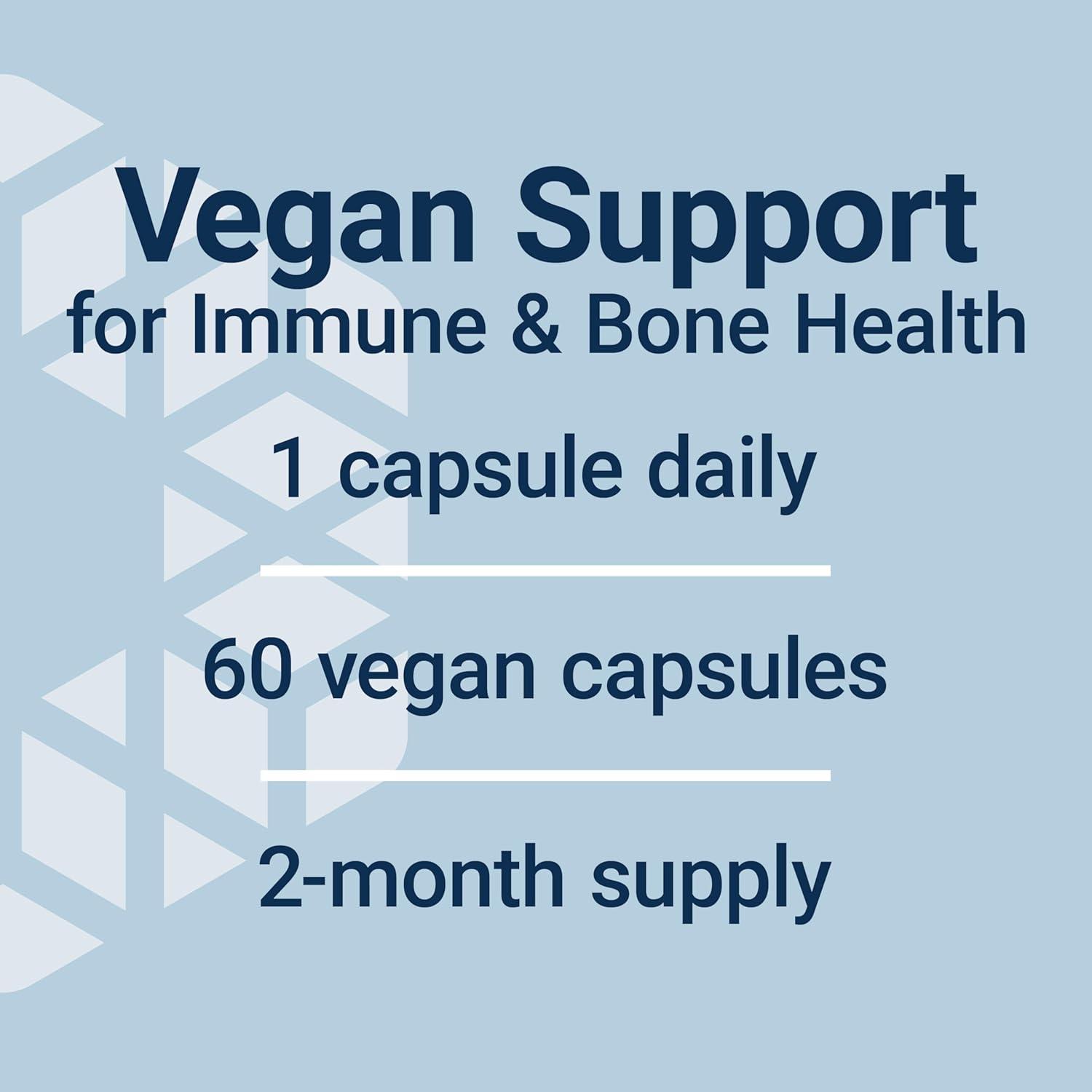 image:imageLife Extension Vegan Vitamin D3 125 mcg 5000 IU cholecalciferol from Algae highPotency Immune Bone amp WholeBody Health GlutenFree NonGMO 1 Daily Vegan 60 Vegan CapsulesCapsules
