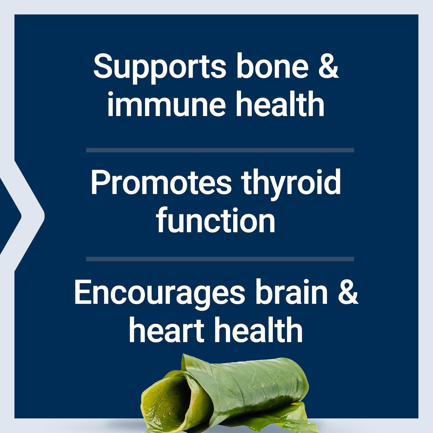 image:imageLife Extension Vitamin D3 with SeaIodine 125 mcg 5000 IU Immune Support Bone Health Thyroid Health 1 Daily GlutenFree NonGMO 60 Capsules