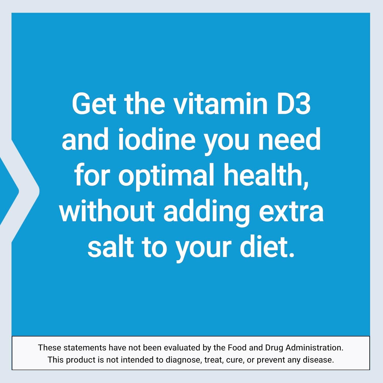 image:imageLife Extension Vitamin D3 with SeaIodine 125 mcg 5000 IU Immune Support Bone Health Thyroid Health 1 Daily GlutenFree NonGMO 60 Capsules