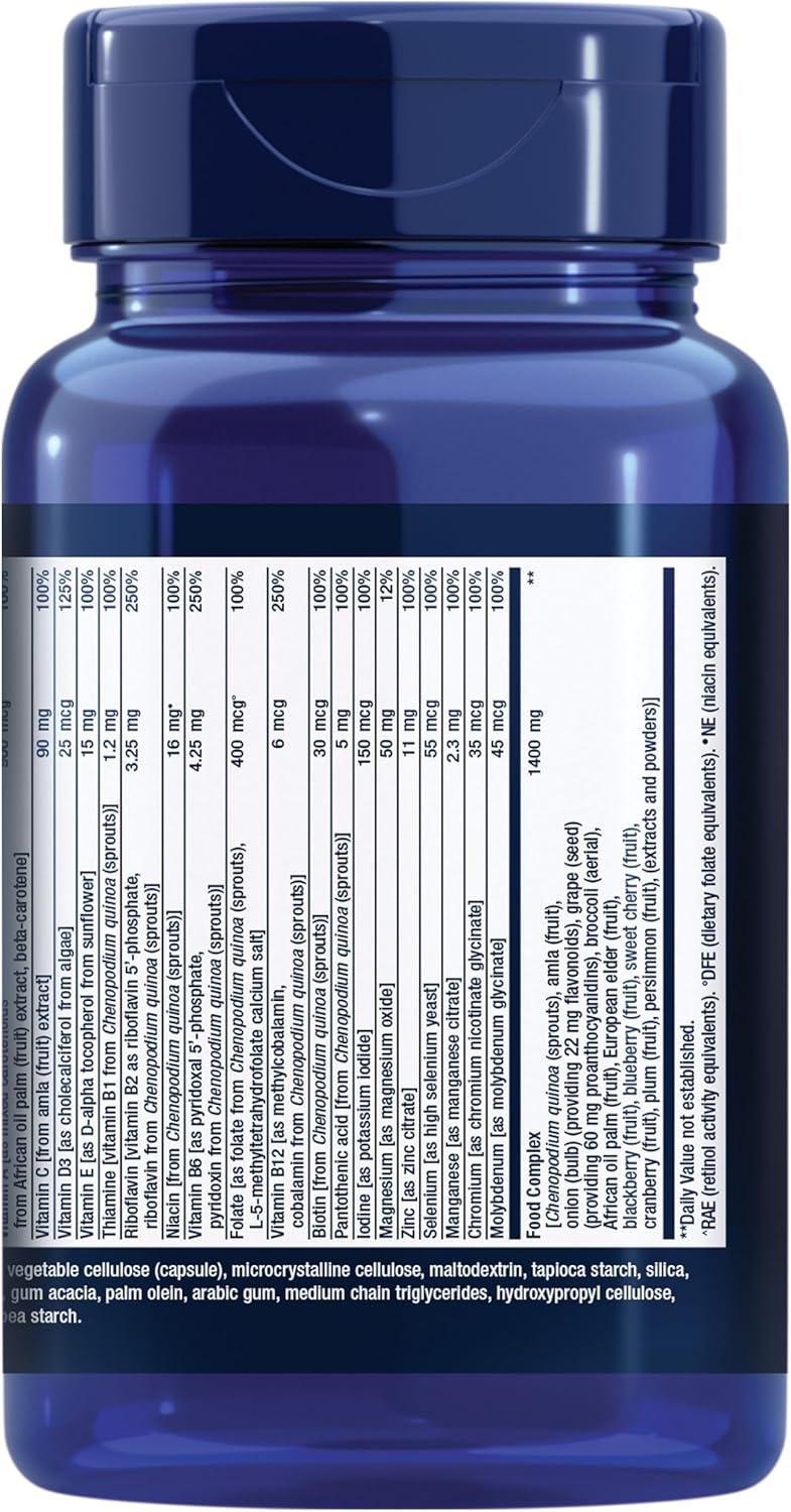 image:imageLife Extension Whole Food Multivitamin Plantderived Vitamin D3 A B C amp E Plus Minerals Plant extracts Stay Healthy from Head to Toe GlutenFree NonGMO Vegetarian 90 Capsules