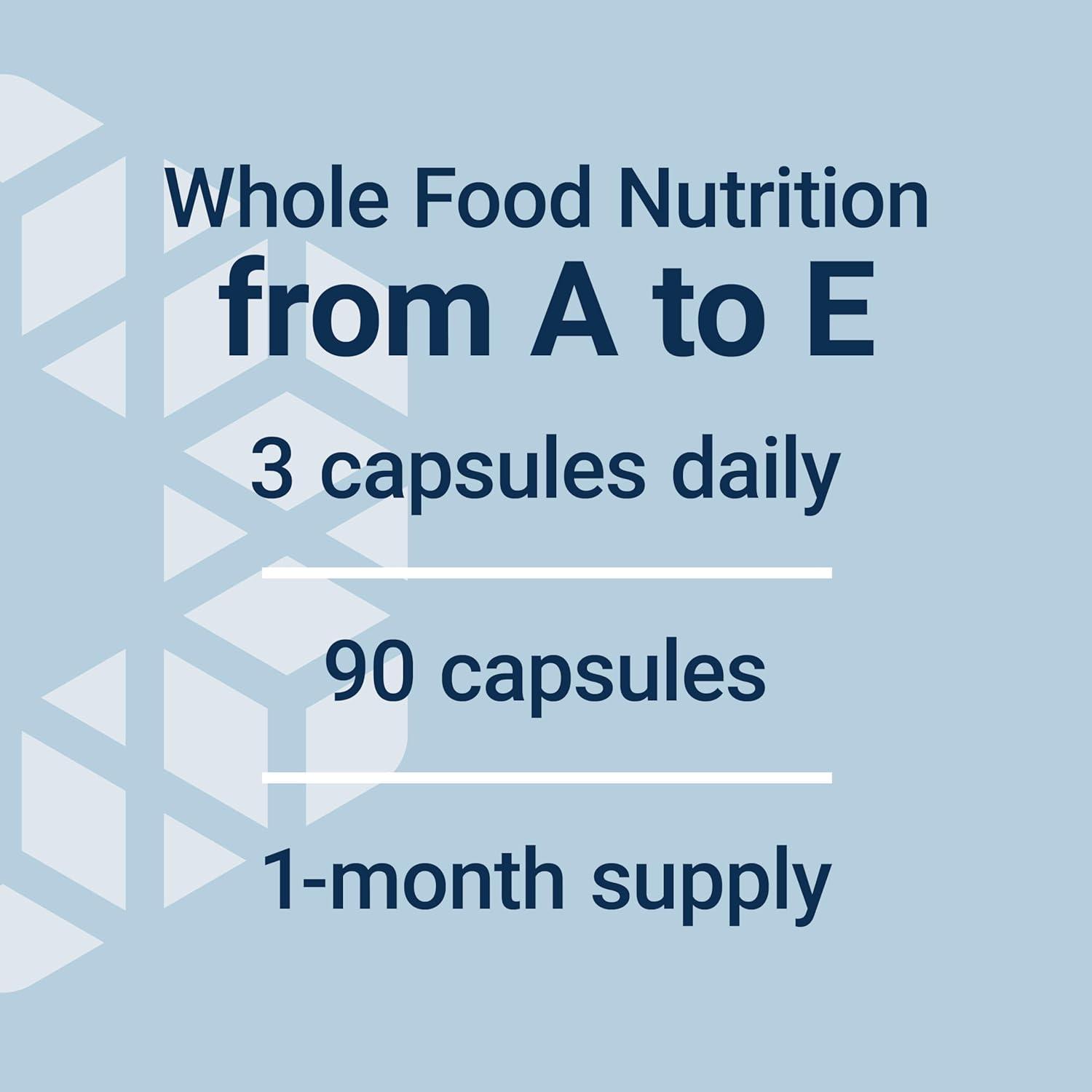 image:imageLife Extension Whole Food Multivitamin Plantderived Vitamin D3 A B C amp E Plus Minerals Plant extracts Stay Healthy from Head to Toe GlutenFree NonGMO Vegetarian 90 Capsules