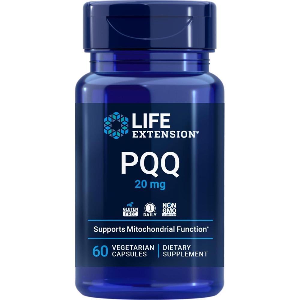 image:imageLife Extension PQQ Pyrroloquinoline Quinone 20 mg 60 Vegetarian Capsules