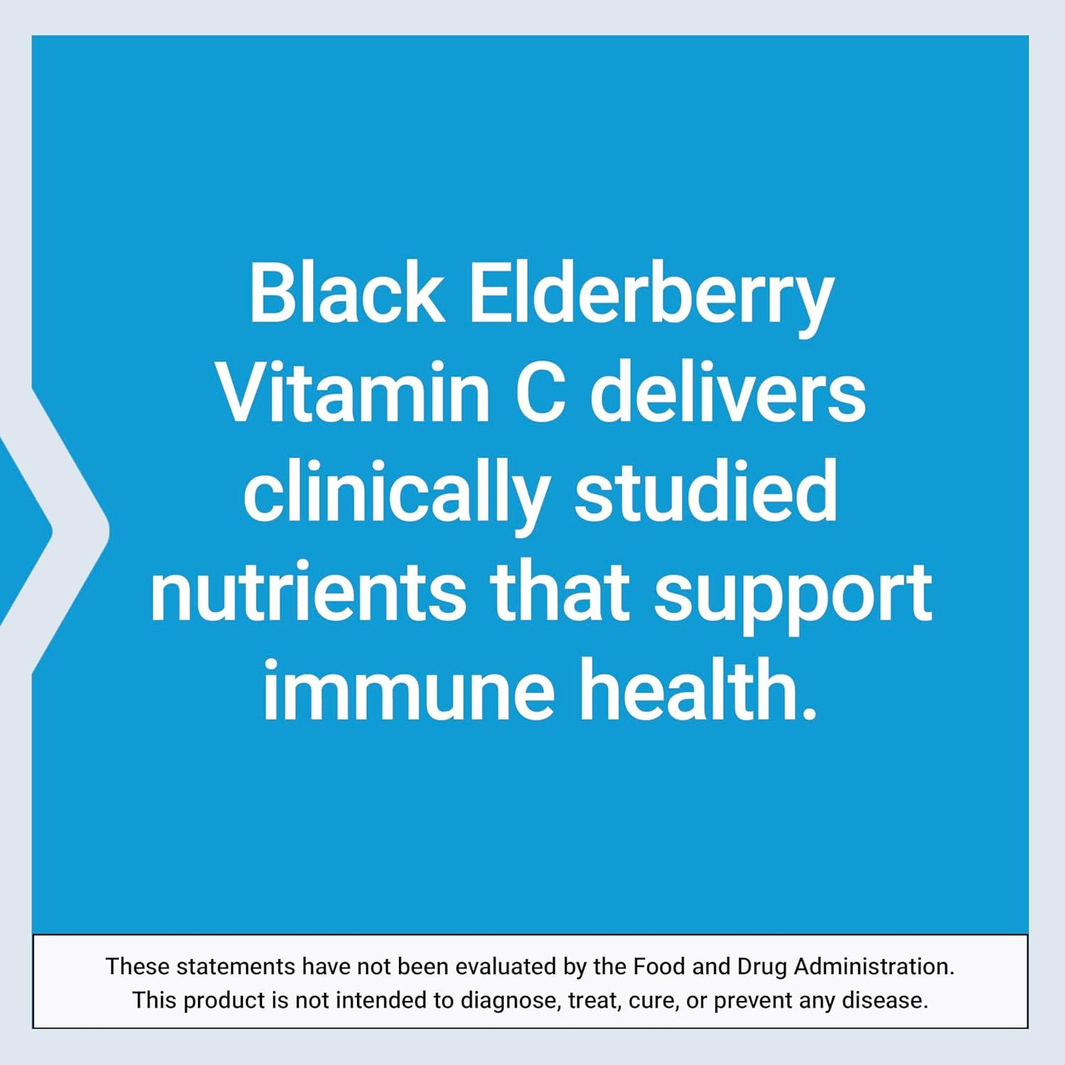 image:imageLife Extension Black Elderberry Vitamin C Everyday Immune Support from Elderberry amp Vitamin C Gluten Free NonGMO Vegetarian 60 Capsules