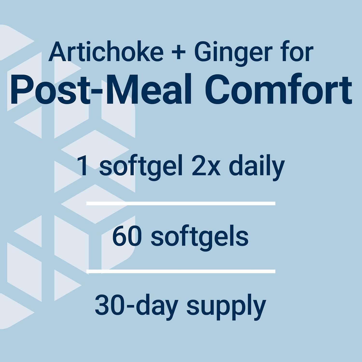 image:imageLife Extension Bloat Relief Artichoke Ginger Fennel and Turmeric for Digestive Health Supports Bloating Relief and Promotes Digestive Comfort Gluten Free NonGMO 60 softgels