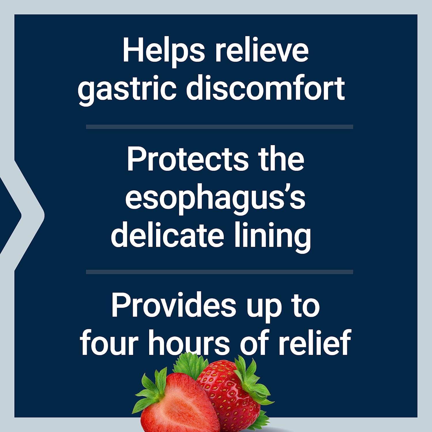 image:imageLife Extension Esophageal Guardian alginic Acid Potassium Bicarbonate get LongLasting Relief from gastric Distress Vegetarian NonGMO GlutenFree 60 Vegetarian chewable Tablets60 Count Pack of 1