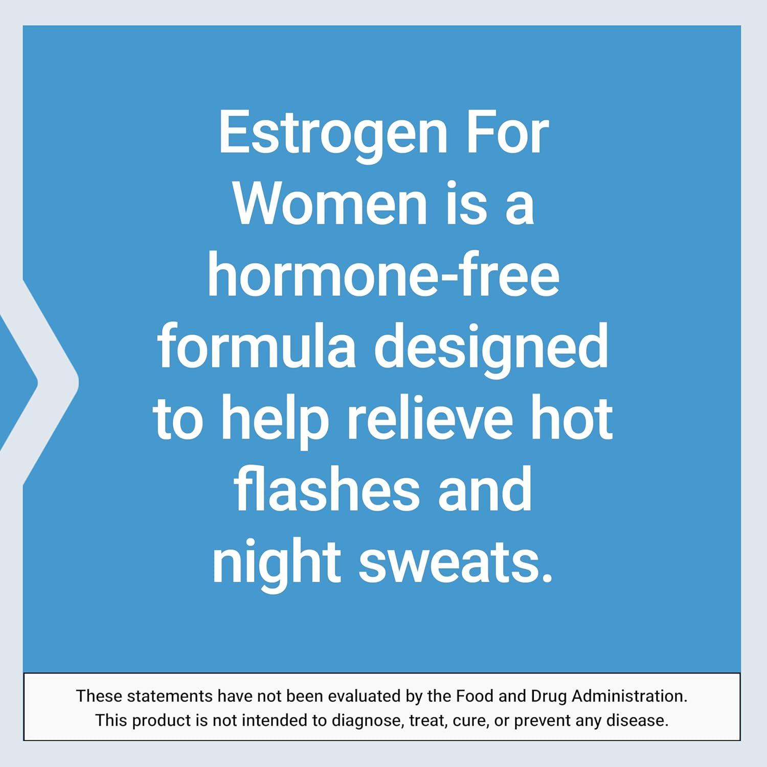 image:imageLife Extension Estrogen for Women Helps Relieve hot Flashes and Night Sweats Soy isoflavones Norway Spruce Extract chasteberry HormoneFree Gluten Free NonGMO Vegetarian 30 TabletEstrogen