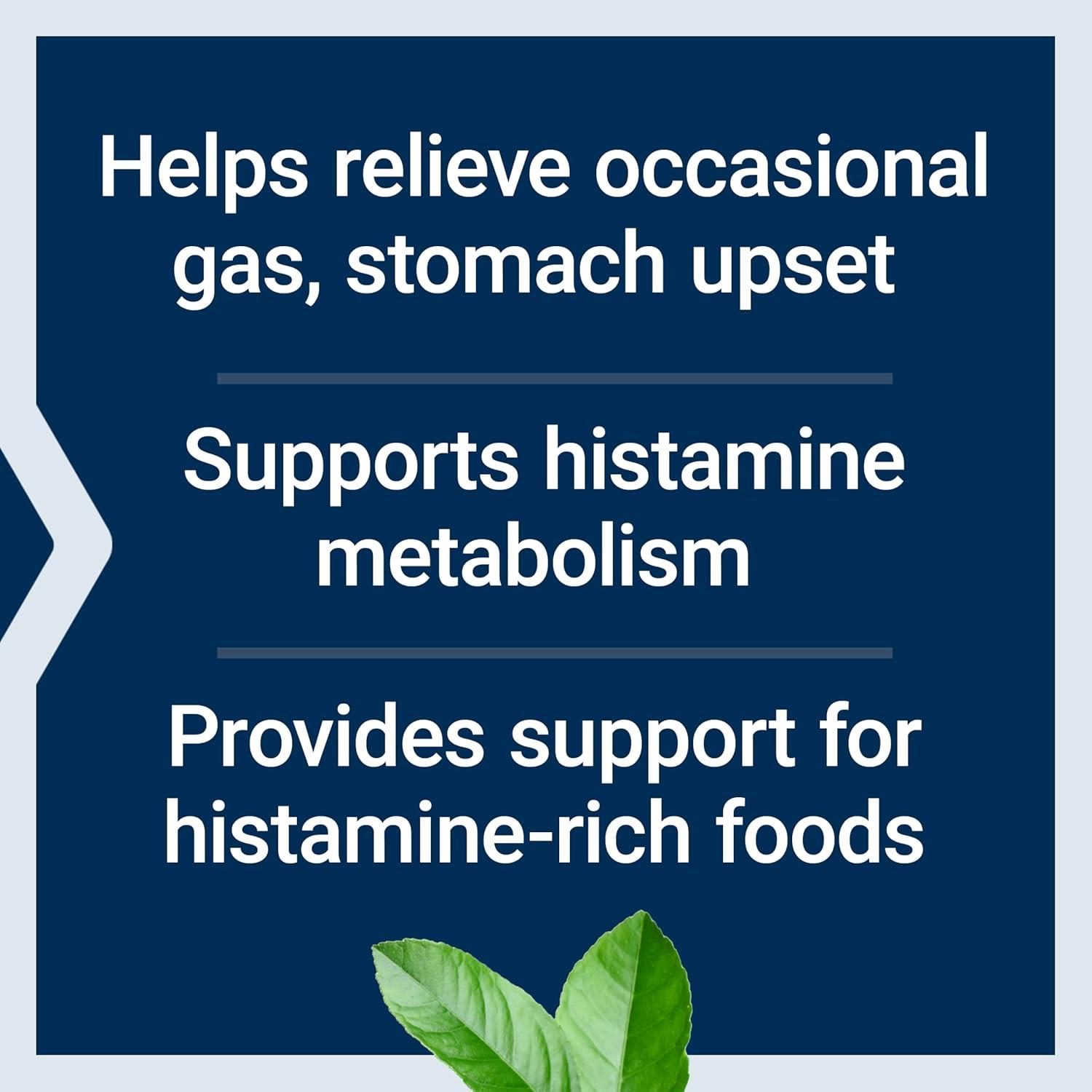 image:imageLife Extension Food Sensitivity Relief with Diamine Oxidase DAO Occasional Gas Digestive Comfort histamine Sensitivity DAO Enzyme Supplement Gluten Free NonGMO Vegetarian 60 Capsules60 Count Pack of 1