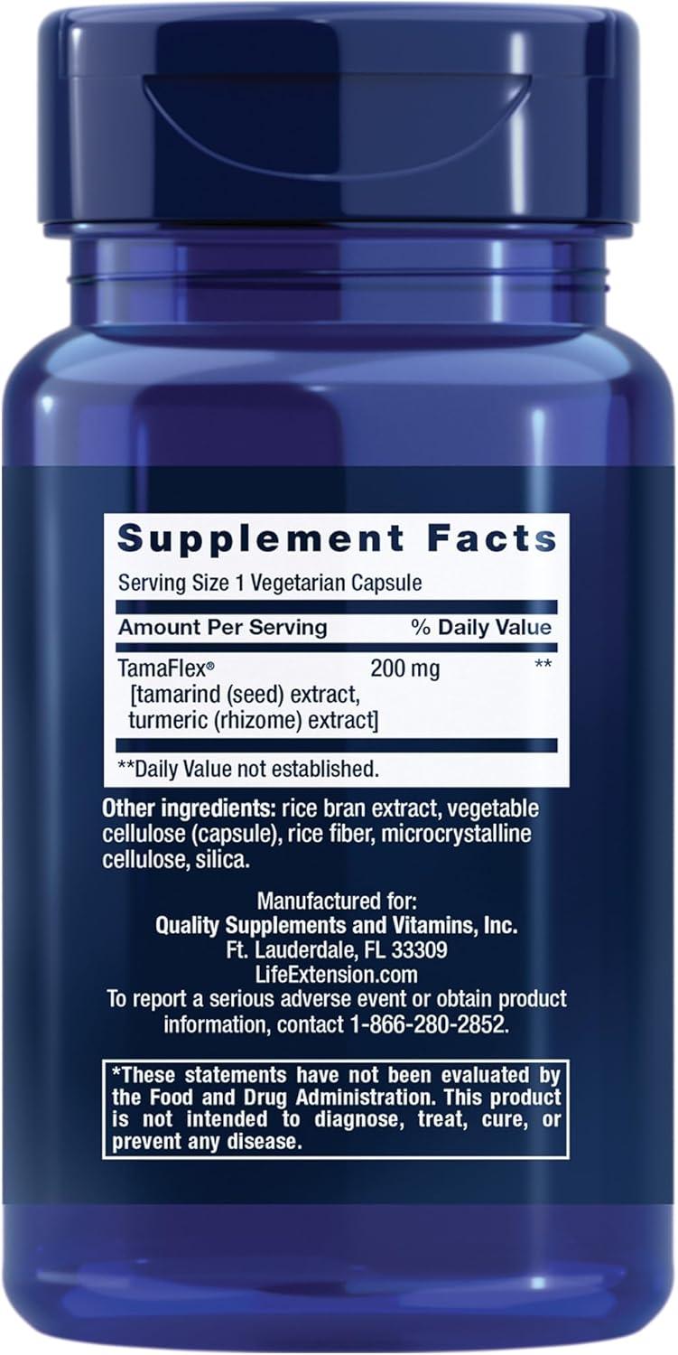 image:imageLife Extension Joint Mobility relieves Minor Knee discomfort amp Improves Range of Motion Turmeric amp Tamarind GlutenFree NonGMO Vegetarian 60 Capsules