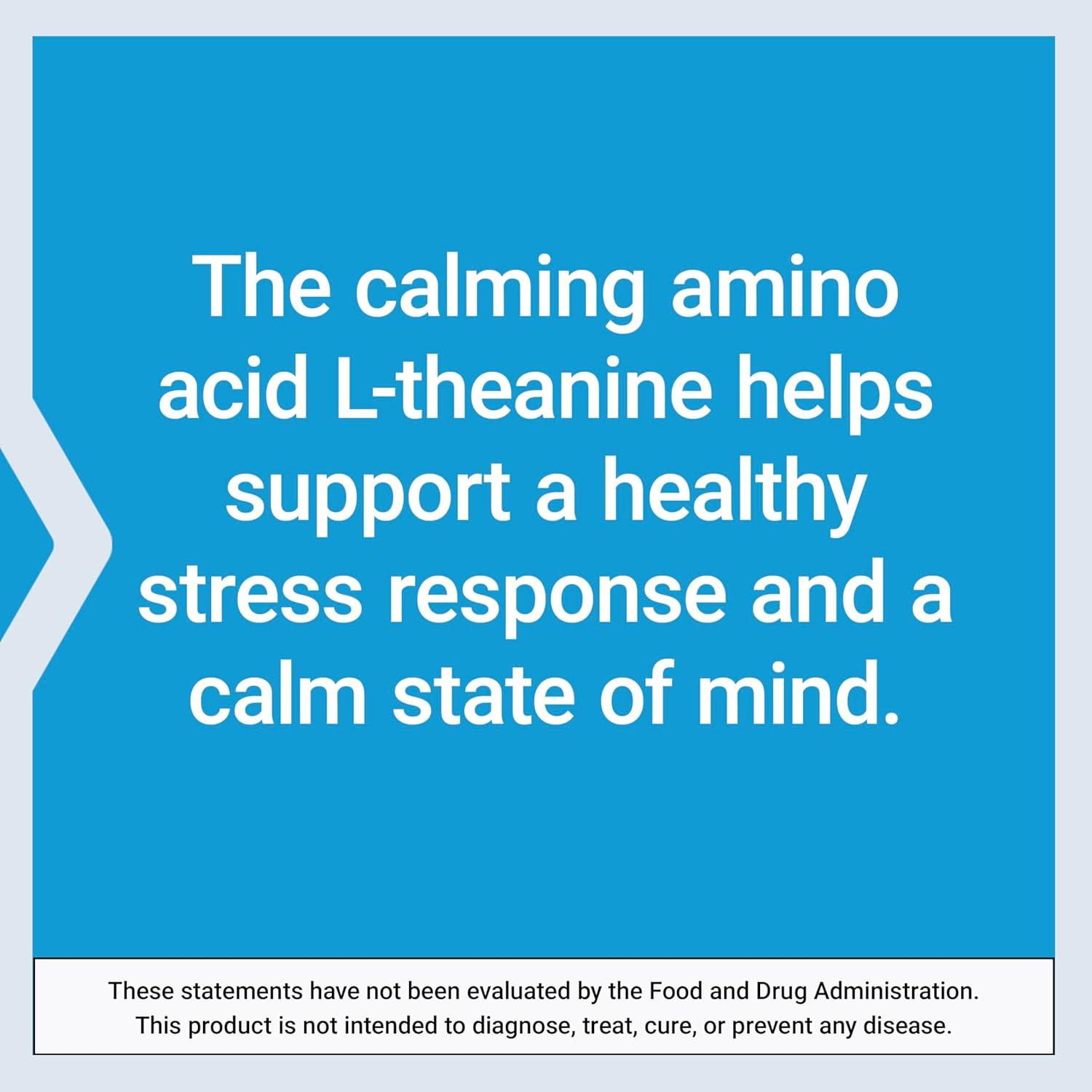 image:imageLife Extension LTheanine Amino Acid theanine Calm Relaxation Mood GlutenFree NonGMO Vegetarian 200 mg 60 Capsules60 Count Pack of 1