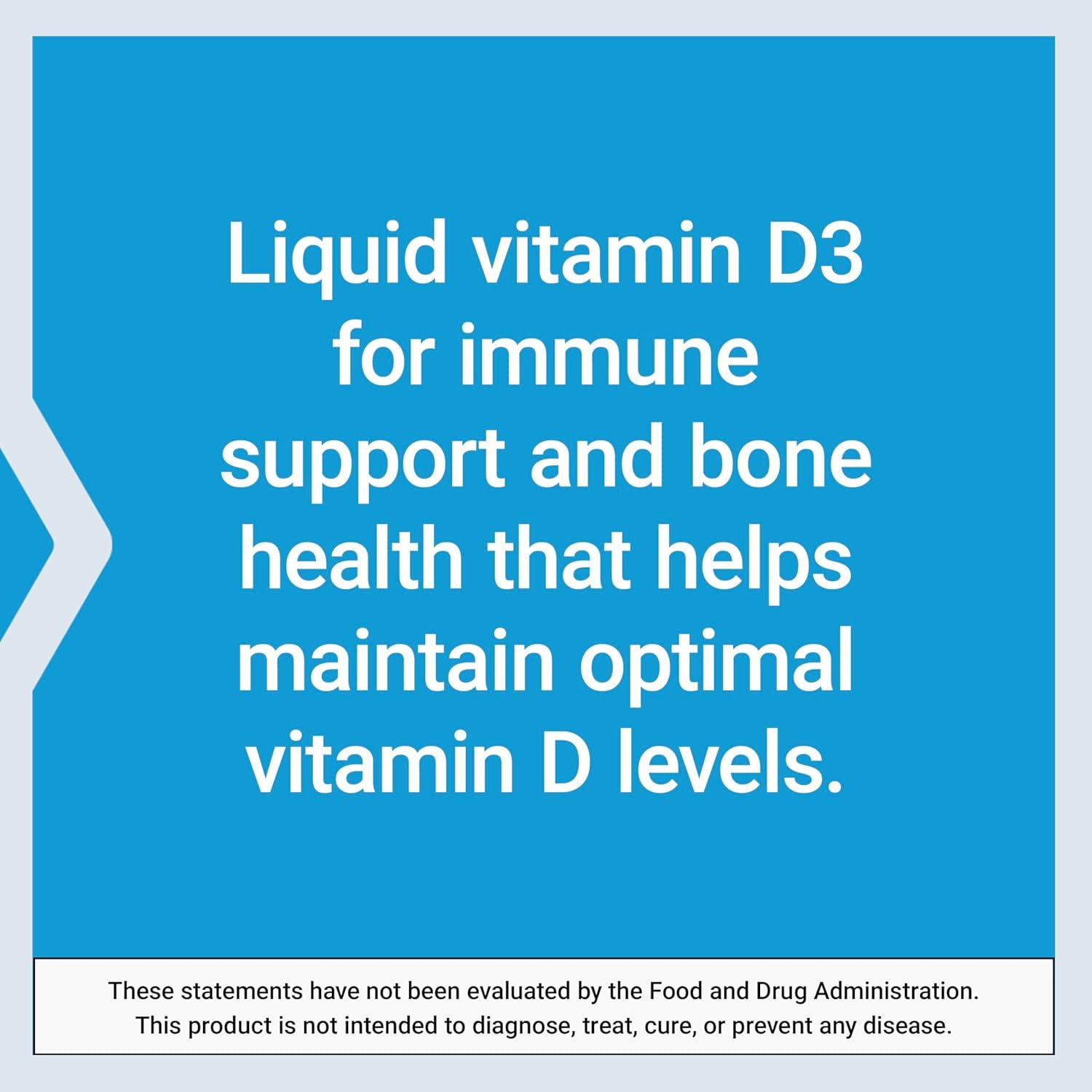 image:imageLife Extension Liquid Vitamin D3 Mint 50 mcg 2000 IU Immune System Support Bone Health WholeBody Health Tasty Peppermint Flavor Gluten Free NonGMO 2957 ml