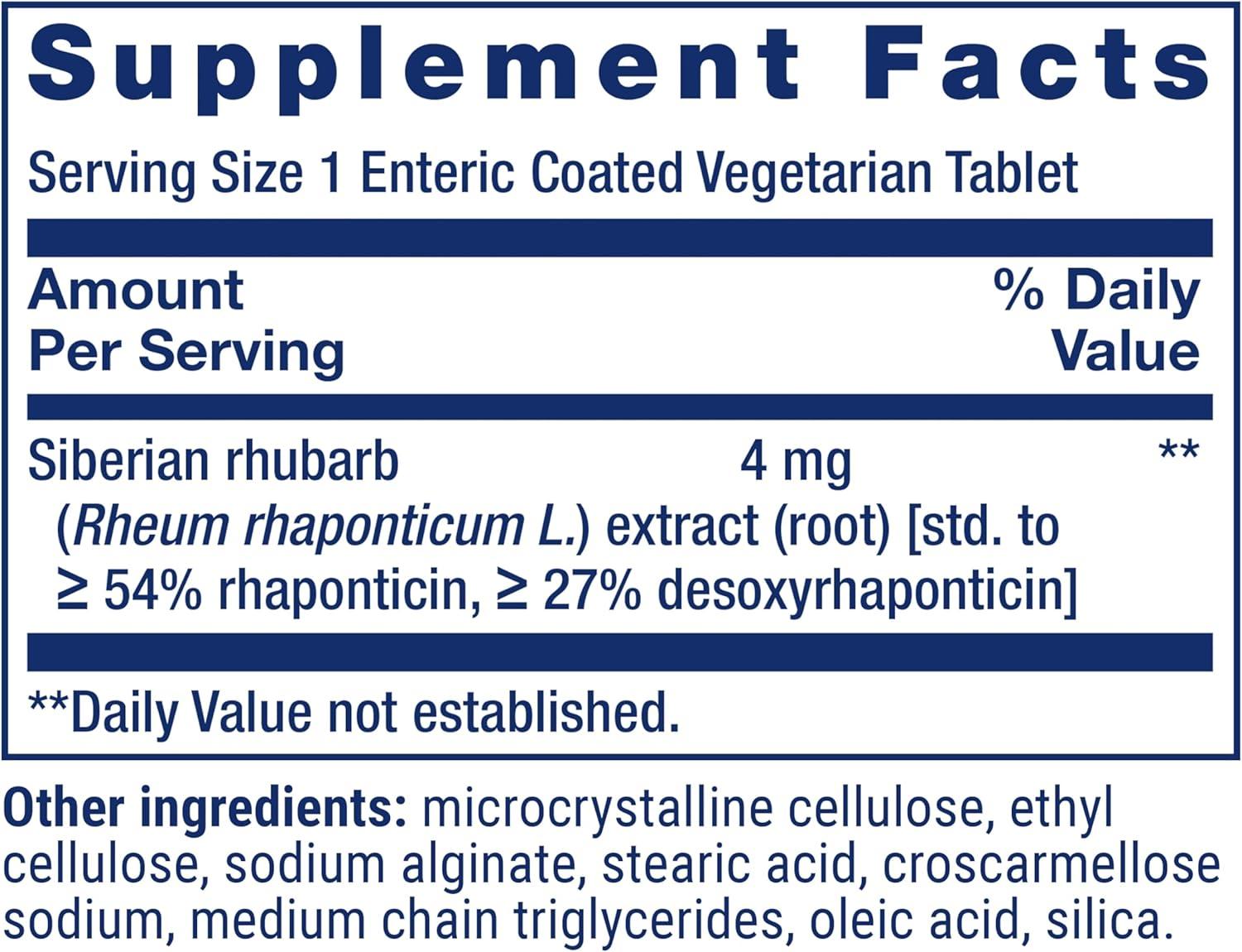 image:imageLife Extension Menopause Relief Siberian Rhubarb Menopause Supplement for Women Ease hot Flashes Mood Swings Night Sweats Relief HormoneFree GlutenFree NonGMO Vegetarian 30 Tablets30 Count Pack of 2