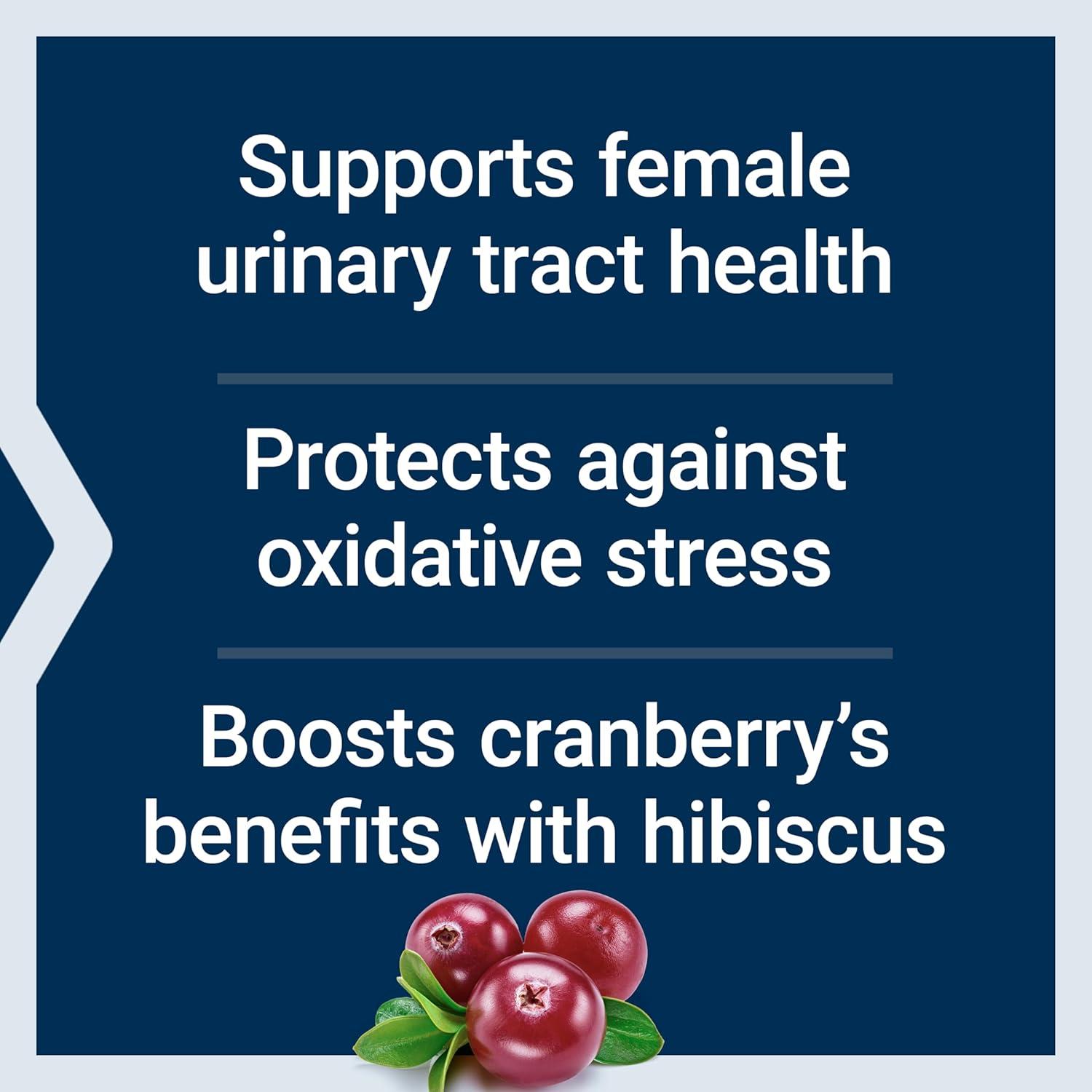 image:imageLife Extension Optimized CranMax Cranberry Whole Fruit Concentrate with Hibiscus Extract Best in Class Support for Female Urinary Tract Health GlutenFree Vegetarian NonGMO 60 CapsulesStandard Packaging