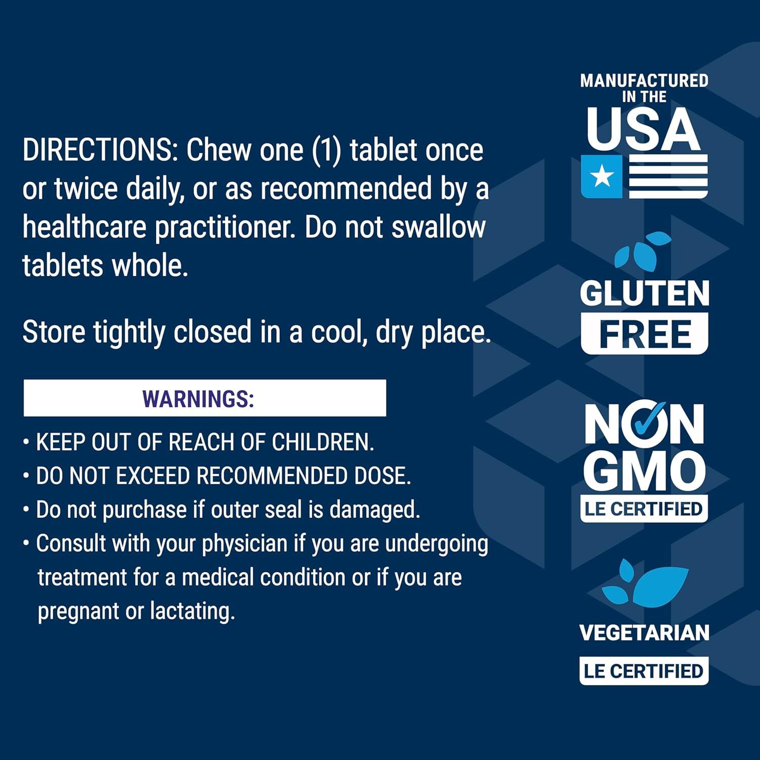 image:imageLife Extension Pea Discomfort Relief Berry Flavor for Occasional Minor Pain amp Discomfort Palmitoylethanolamide Supplement GlutenFree NonGMO Vegetarian 60 Chewable Tablets