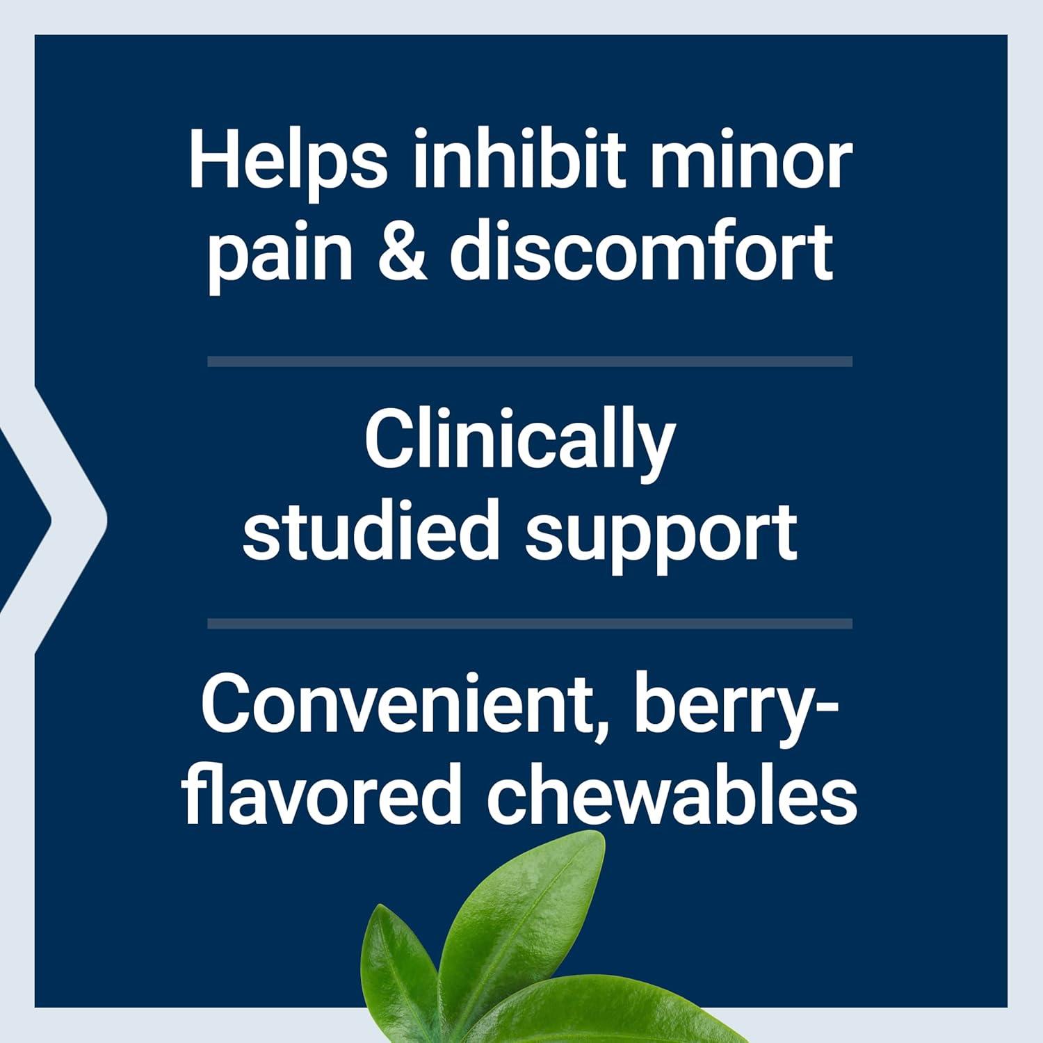 image:imageLife Extension Pea Discomfort Relief Berry Flavor for Occasional Minor Pain amp Discomfort Palmitoylethanolamide Supplement GlutenFree NonGMO Vegetarian 60 Chewable Tablets