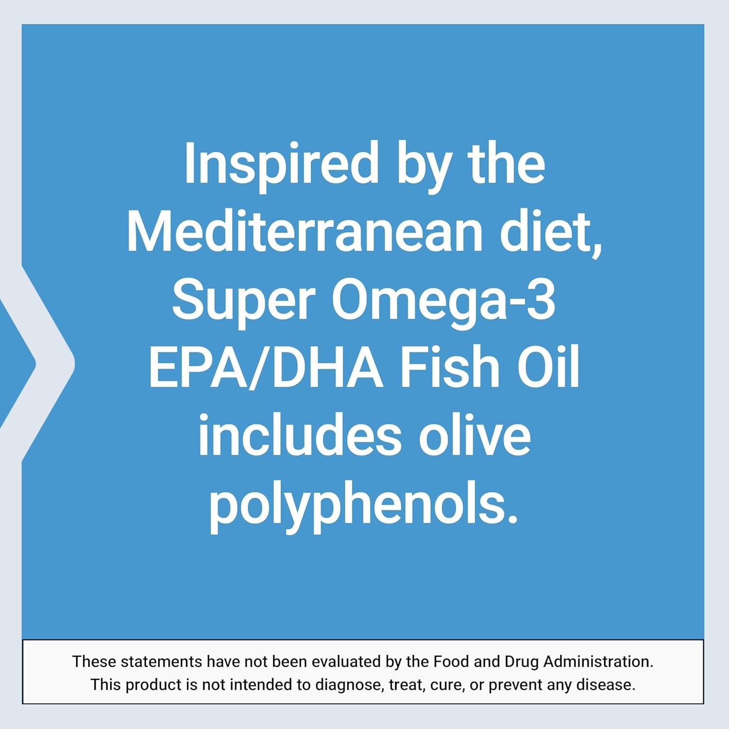 image:imageLife Extension Super Omega3 EPADHA Fish Oil Sesame Lignans amp Olive Extract Cognitive Health Cholesterol Health Support GlutenFree NonGMO 120 Softgels120 Count Pack of 2
