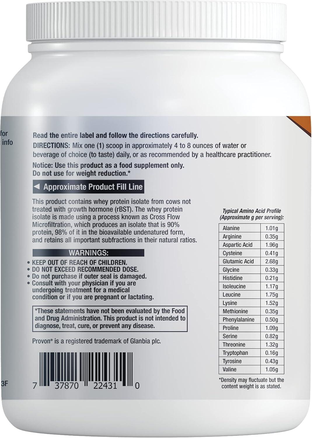 image:imageLife Extension Wellness Code Whey Protein Isolate Chocolate Protein and branchedChain Amino acids for Muscle Growth amp Immune Health no Sugar Added Gluten Free NonGMO 437 Grams 20 ServingsChocolate