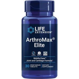 image:imageLife Extension ArthroMax Elite Mulberry M alba Cutch Tree A Catechu and Chinese Skullcap S baicalensis Joint Health Joint Comfort Vegetarian Gluten Free 1Daily NonGMO 30 Tablets