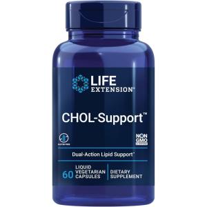 image:imageLife Extension CHOLSupport Helps Maintain Already Healthy Cholesterol Heart Health Artichoke Leaf Extract Vitamin B5 pantethine GlutenFree NonGMO Vegetarian 60 Capsules