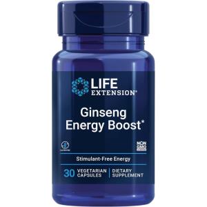 image:imageLife Extension Ginseng Energy Boost Energy Support Healthy Stress Management GlutenFree NonGMO Vegetarian 30 Capsules