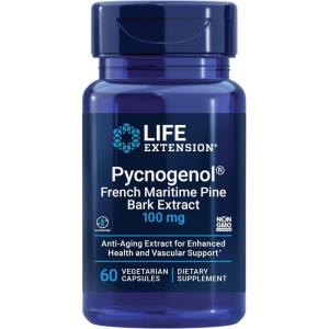 image:imageLife Extension Pycnogenol  French Maritime Pine Bark Extract  Scientifically Studied Healthy Aging amp Vascular Health Supplement  NonGMO GlutenFree Vegetarian  60 Capsules60 Count Pack of 1