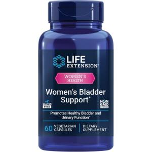 image:imageLife Extension Womens Bladder Support  for Bladder Health and Normal Urinary Frequency  Horsetail Lindera and ThreeLeaf Caper Extracts  NonGMO  Gluten Free  60 Vegetarian Capsules