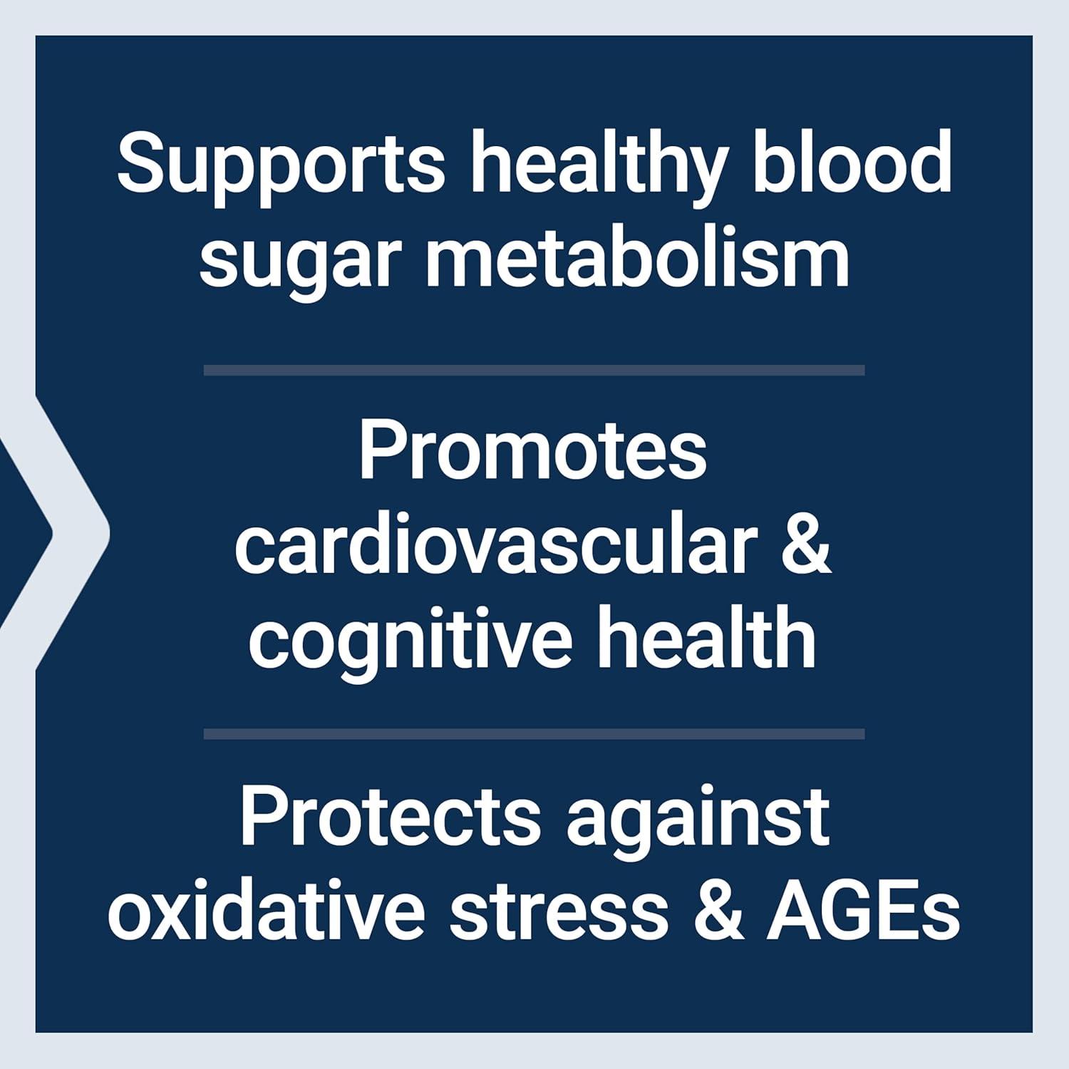 image:imageLife Extension Benfotiamine with Thiamine Healthy Blood Sugar Metabolism Support 100 mg benfotiamine Cardiovascular Health Brain Health NonGMO GlutenFree 120 Vegetarian Capsules120 Count Pack of 2