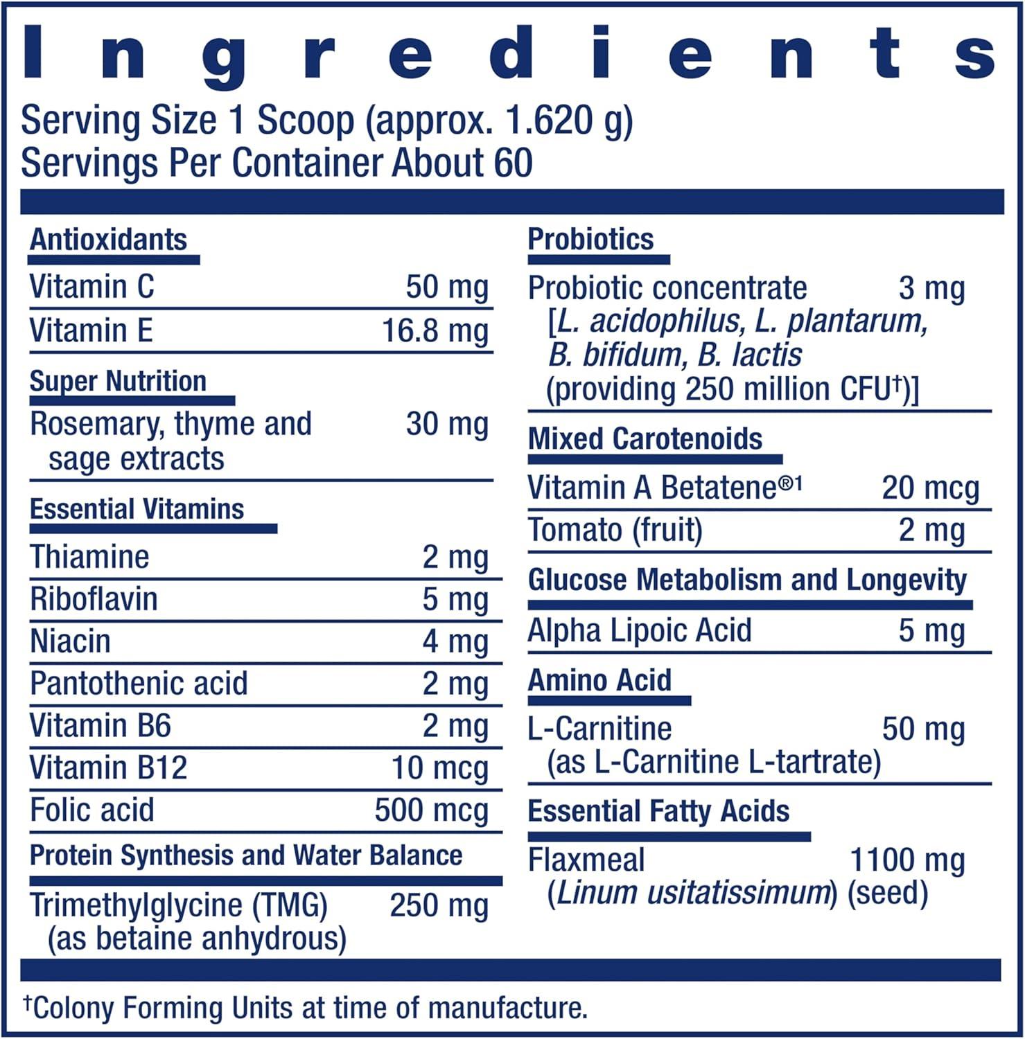 image:imageLife Extension Dog Mix Dog Vitamins and Supplements probiotics Lcarnitine B12 folic Acid Vitamin C Vitamin E Rosemary Nutrient Absorption GlutenFree NonGMO 60 Servings