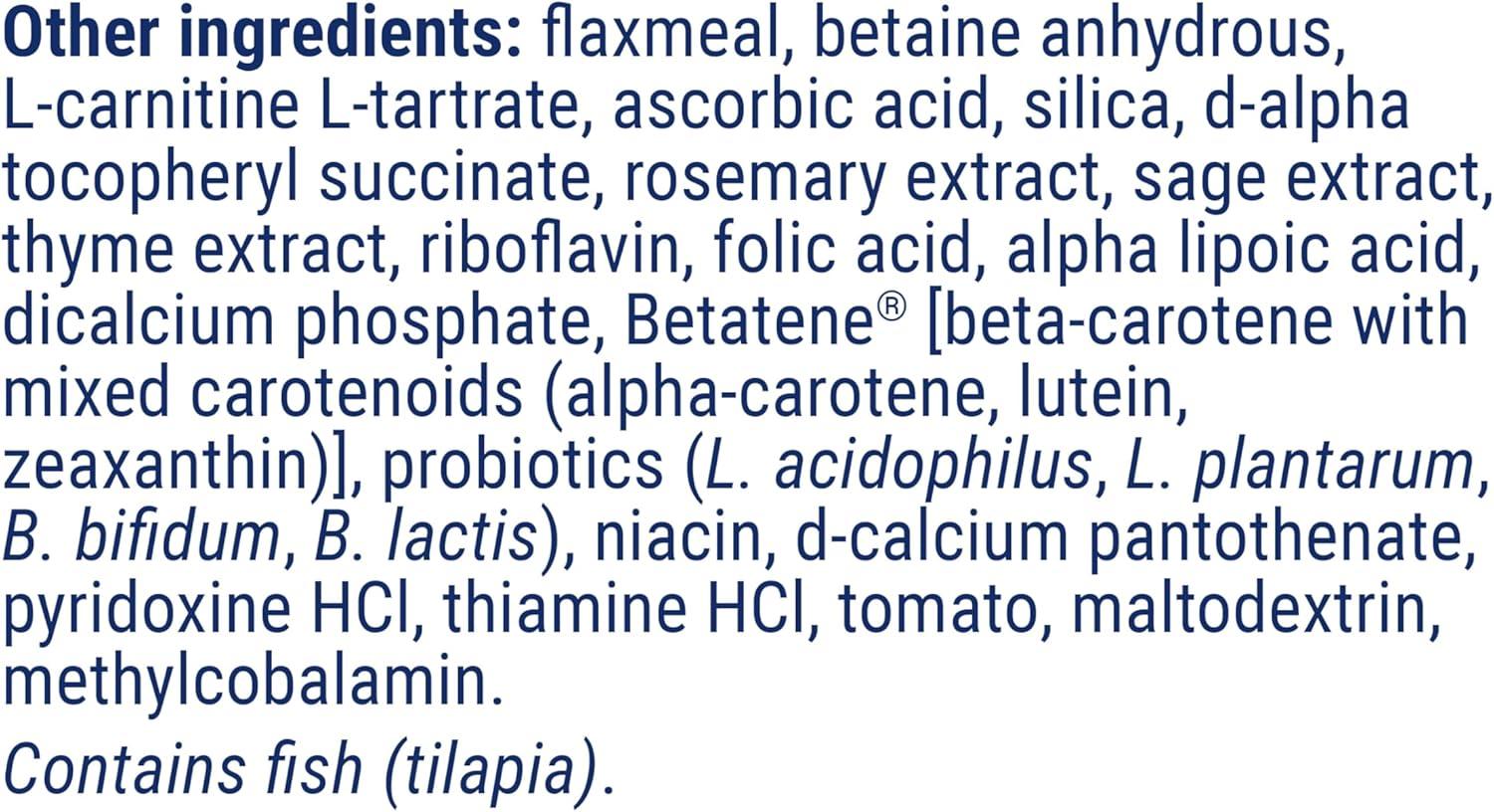 image:imageLife Extension Dog Mix Dog Vitamins and Supplements probiotics Lcarnitine B12 folic Acid Vitamin C Vitamin E Rosemary Nutrient Absorption GlutenFree NonGMO 60 Servings