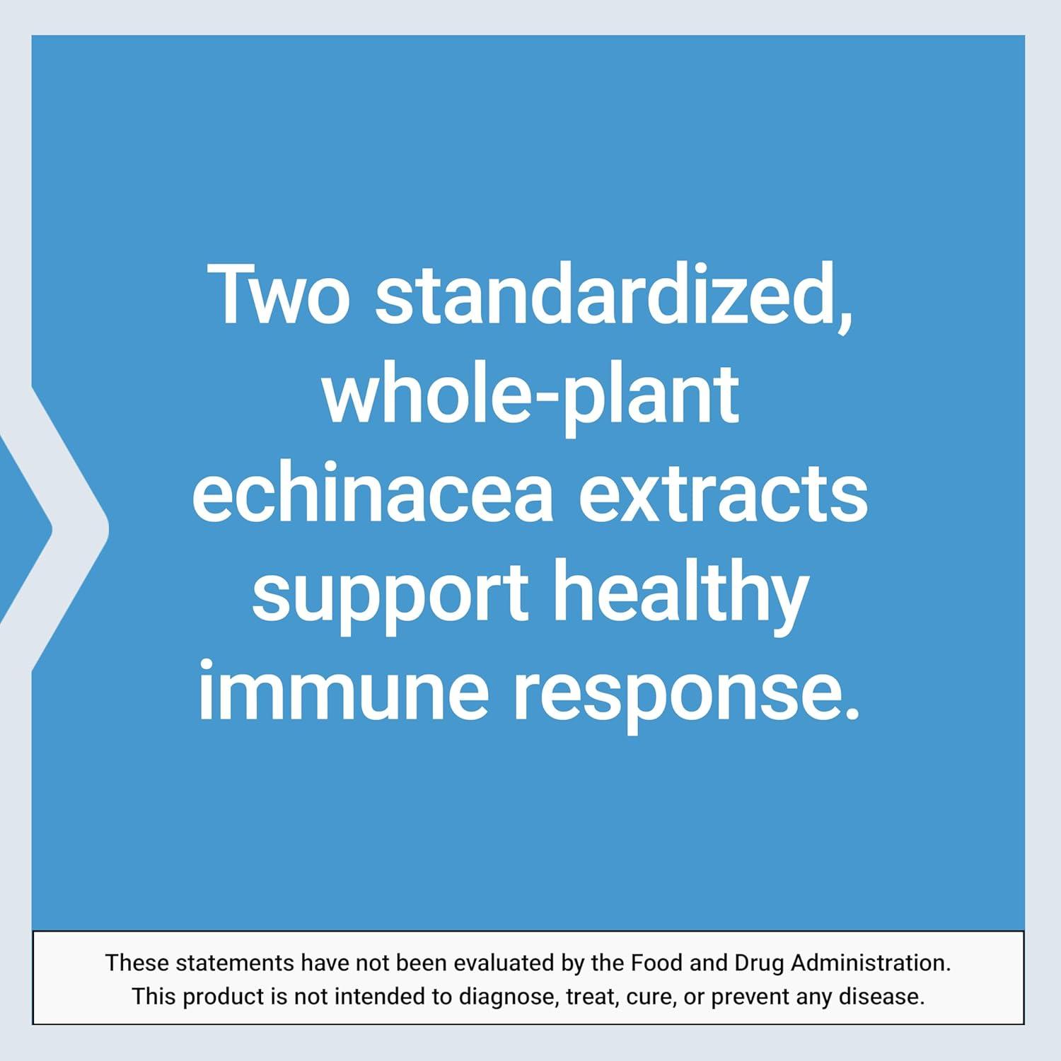 image:imageLife Extension Echinacea Elite E purpurea E angustifolia WholePlant Extract Immune Support Dualextracts standardized Formula Gluten Free NonGMO Vegetarian 60 Capsules