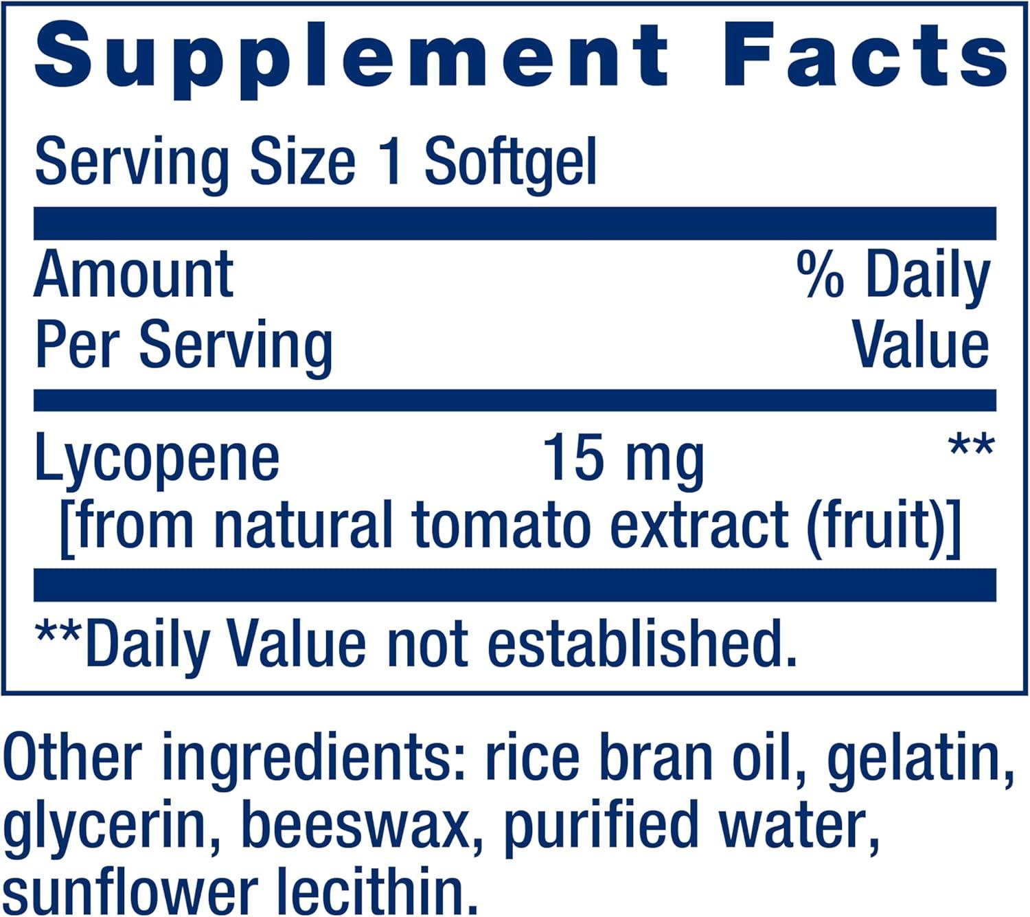 image:imageLife Extension Mega Lycopene Prostate Health arterial Health antioxidant Defense GlutenFree NonGMO 90 softgels