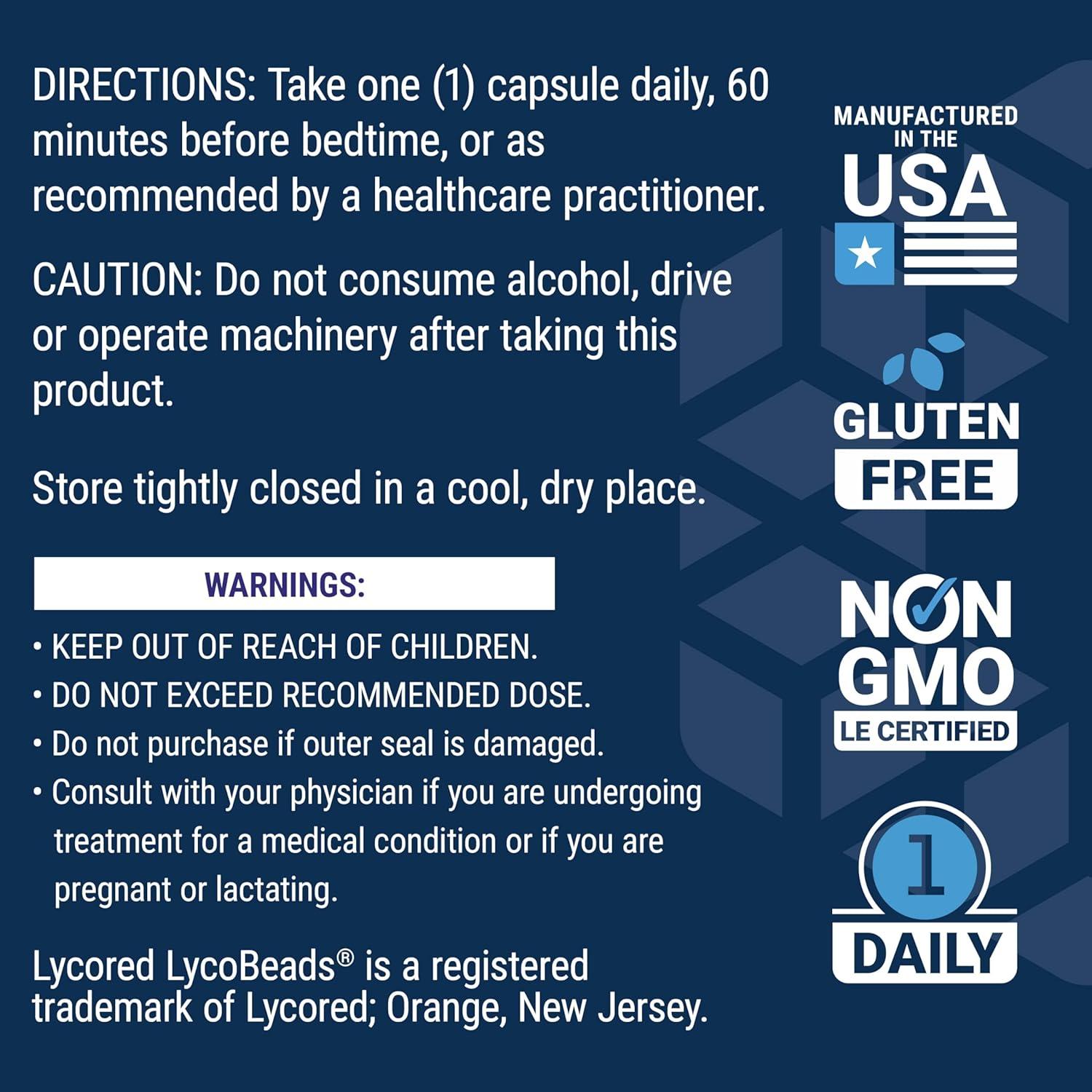 image:imageLife Extension Mens Bladder Support melatonin betasitosterol lycopene Nighttime Urination Sleep Patterns Prostate Health Bladder Support Gluten Free NonGMO Vegetarian 30 Capsules