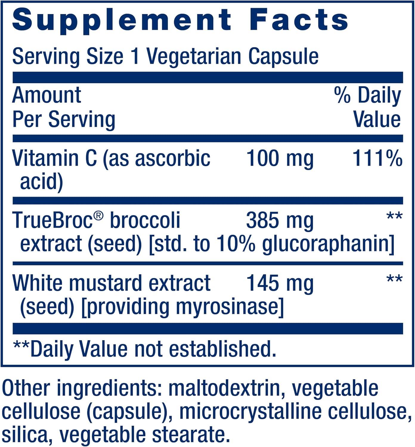 image:imageLife Extension Optimized Broccoli with Myrosinase Liver and Detox Supplement Advanced bioavailable OnceDaily NonGMO Vegetarian GlutenFree 30 Capsules