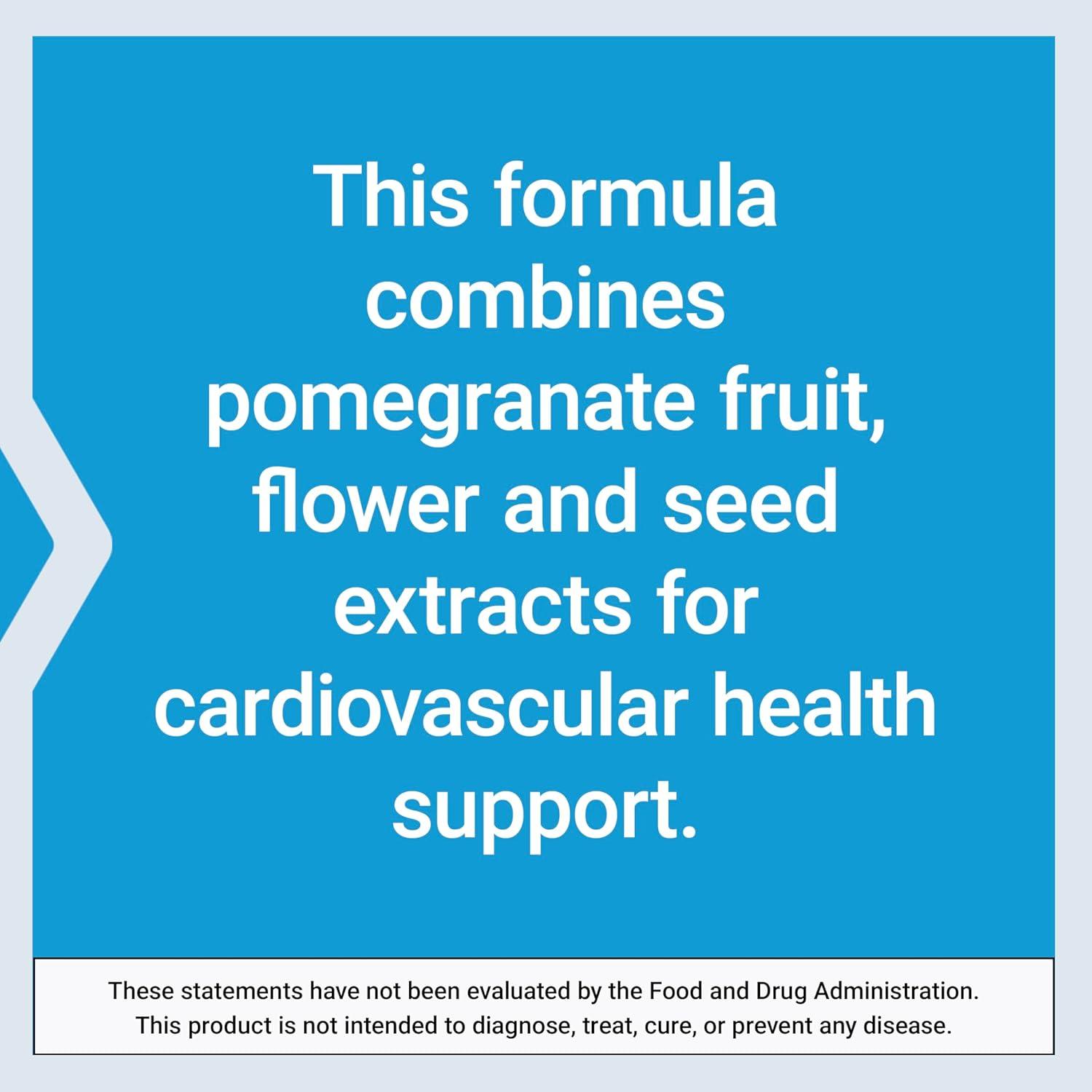 image:imageLife Extension Pomegranate Complete Fruit Extract Flower Seed Oil Extract Cardiovascular Health antioxidant Support superfood Supplement Gluten Free NonGMO 30 softgels30 Count Pack of 1