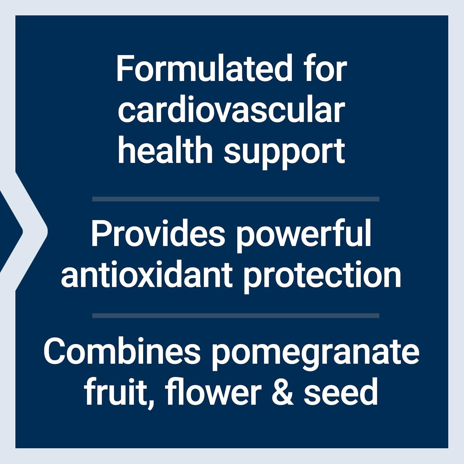 image:imageLife Extension Pomegranate Complete Fruit Extract Flower Seed Oil Extract Cardiovascular Health antioxidant Support superfood Supplement Gluten Free NonGMO 30 softgels30 Count Pack of 1