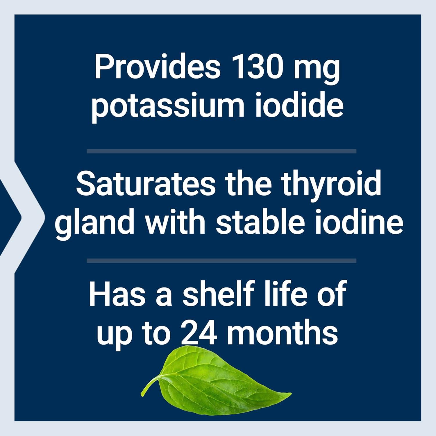 image:imageLife Extension Potassium Iodide 130mg 14 Tablets14 Count Pack of 1