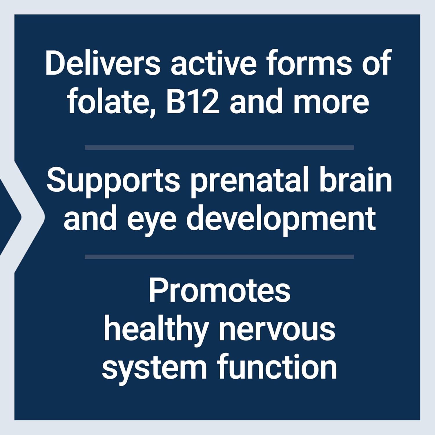 image:imageLife Extension Prenatal Advantage Womens multivitamin Baby Support folic Acid Choline omega3s Vitamin C D3 B1 B6 B12 zinc niacin Gluten Free NonGMO 120 softgels