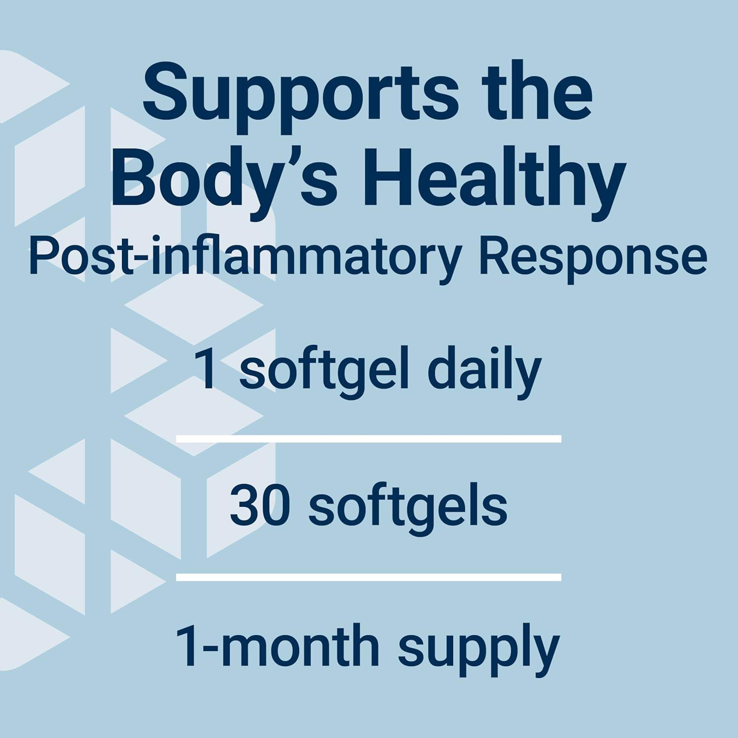 image:imageLife Extension ProResolving Mediators 18HEPE 17HDHA 14HDHA Supports The Bodys Natural Postinflammatory Response Gluten Free NonGMO 30 softgelsMediators