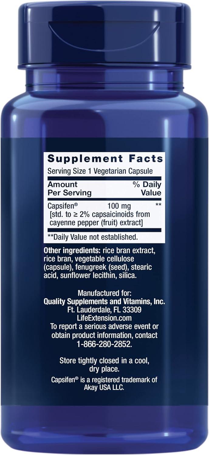 image:imageLife Extension Thermo Weight Control Encourages Fat Burning Healthy Weight Loss amp Thermogenesis Patented Capsaicin Extract Weight Management GlutenFree 60 Vegetarian Capsules