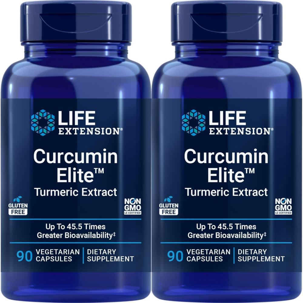 image:imageLife Extension Curcumin Elite Turmeric Extract 90 Caps Pack of 2