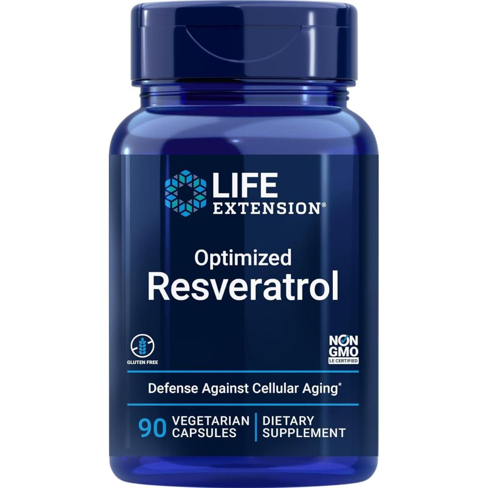 image:imageLife Extension Optimized Resveratrol 90 Vegetarian Capsules90 Count Pack of 1