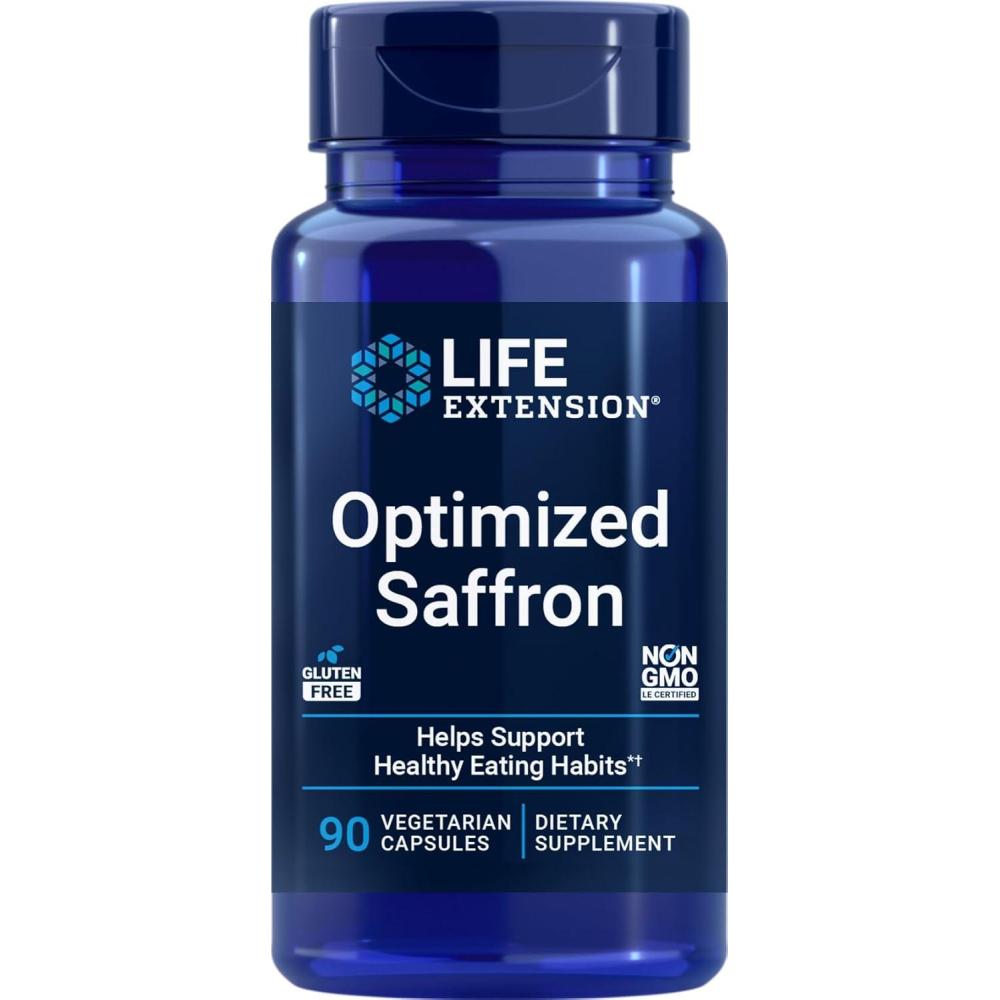 image:imageLife Extension Optimized Saffron Extract with Satiereal 90 Vegetarian Capsules90 Count Pack of 1