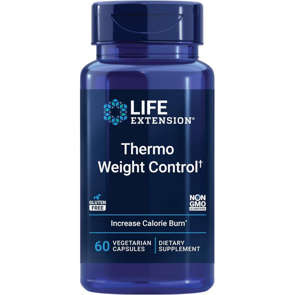 image:imageLife Extension Thermo Weight Control Encourages Fat Burning Healthy Weight Loss amp Thermogenesis Patented Capsaicin Extract Weight Management GlutenFree 60 Vegetarian Capsules