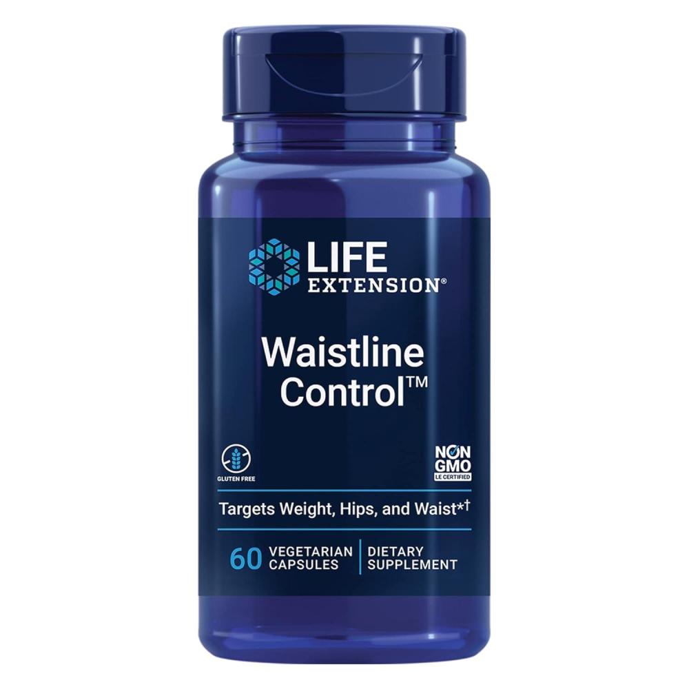 image:imageLife Extension Waistline Control S indicus Mangosteen Meratrim Healthy Weight Waistline NonGMO Gluten Free Vegetarian 60 Capsules